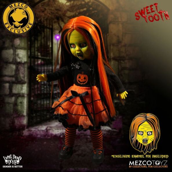 NYCC 2017 Exclusive Mezco Living Dead Dolls Sweet Tooth w Pin